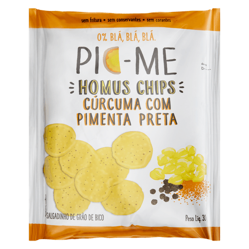 HOMUS CHIPS CURC/PIM 30G