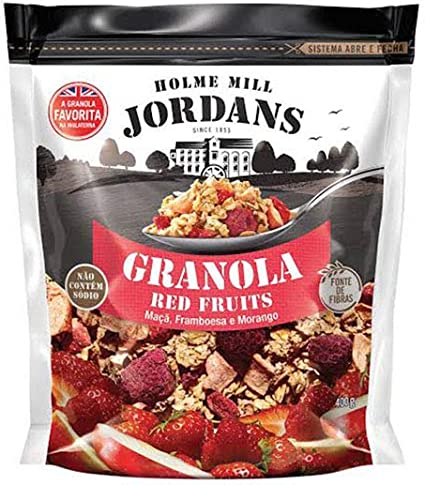 GRANOLA INGLESA JORDANS 400G-PC RED FRUITS