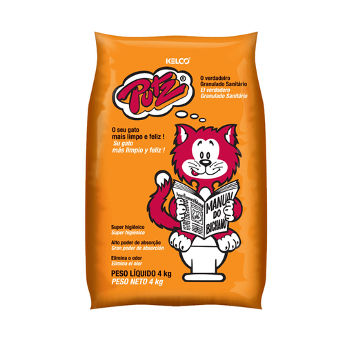 AREIA HIG GATO PUTZ 4KG