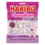 Marshmallow-Uva-Cables-Purple-Haribo-Chamallows-Pacote-250g