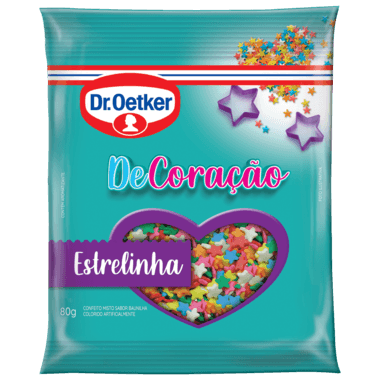 Confeito Dr.Oetker 80g Estrelinha