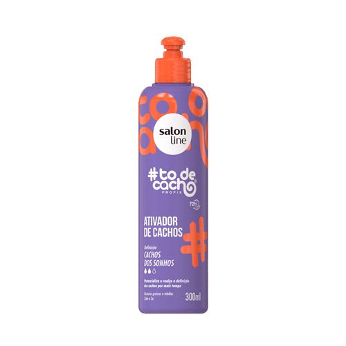 Ativador Cachos Salon Line To de cacho cachos dos Sonhos 300ml