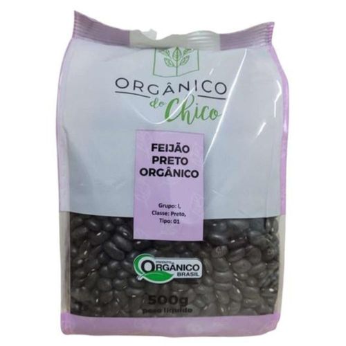 Feijão Preto Orgânico do Chico 500g