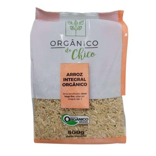 Arroz Integral Orgânico do Chico 500g