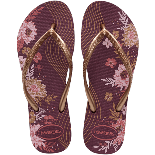 Chinelo Terra Roxa Slim Organic Havaianas n° 35/36