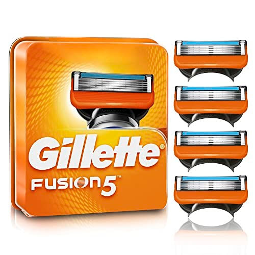 Carga de Aparelho para Barbear Gillette Fusion5 4 Unidades