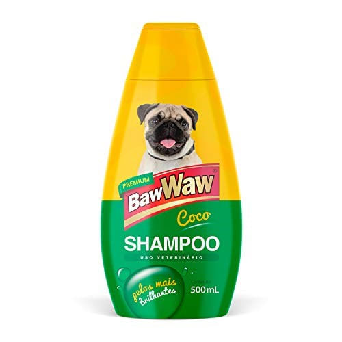 Shampoo Cães Coco Premium Baw Waw 500mL