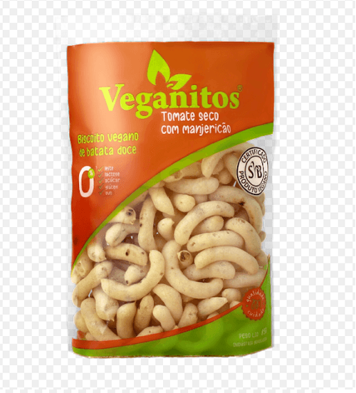 Biscoito Polvilho Batata Doce Temperado Veganitos 85g