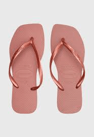 Chinelo Rosa Crocus Slim Square Havaianas n° 33/34