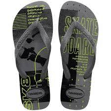 Sand Havaianas Top Athletic Fc 1pr Cinza Aco 35/36