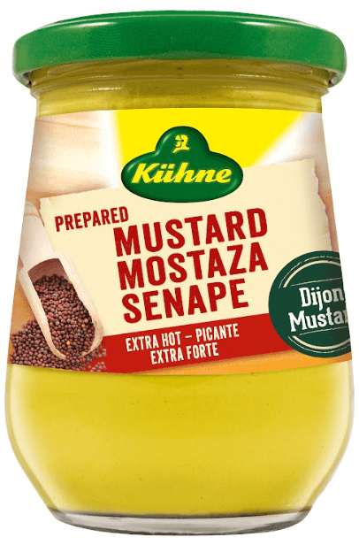 Mostarda Alemã Kühne Picante Extra Forte 260g