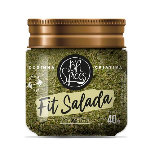 Tempero para Saladas Zero Sódio BR Spices Fit Pote 40g