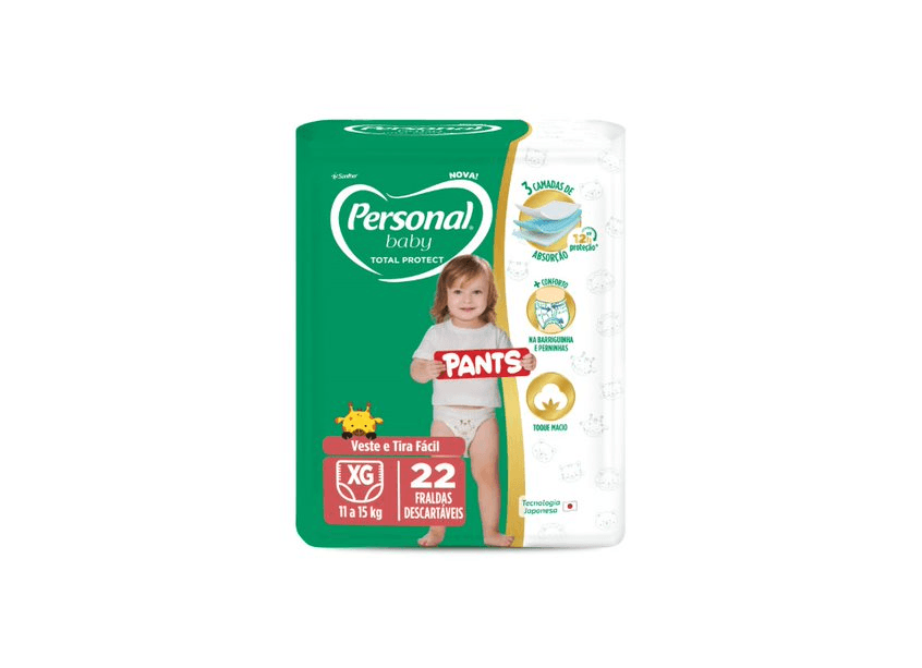 Fralda Descartável Infantil Baby Protect & Sec Tamanho Xg Personal 18Un -  Supermercado Nagumo - Compre Online em Osasco/SP