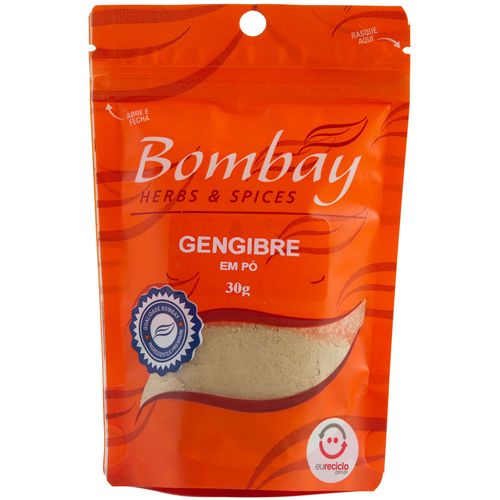 Gengibre em Pó Bombay Herbs & Spices Pouch 30g