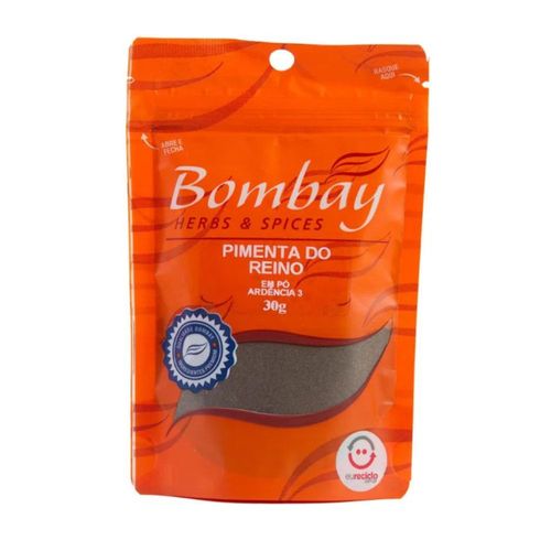 Pimenta-do-Reino Pó Bombay Herbs & Spices Pouch 30g