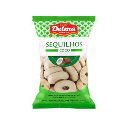 Sequilhos Vovo Delma 300g-pc Coco