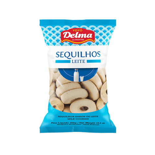 Sequilhos Vovo Delma 300g-pc Leite