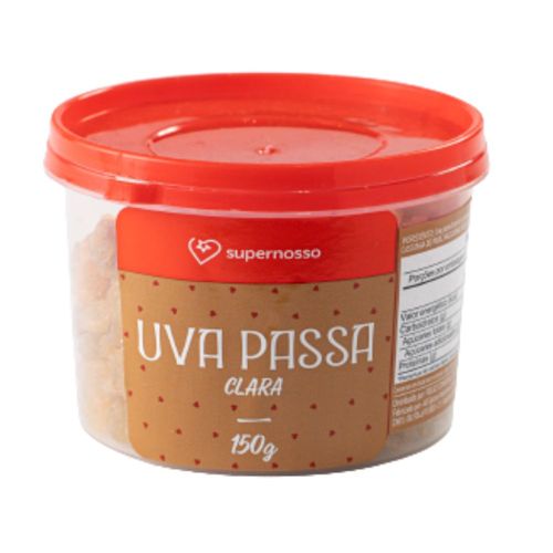 Uva Passas Branca Supernosso 150g