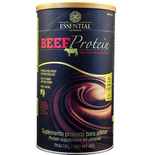 Suplemento Beef Proteína Essential 480g-Lata