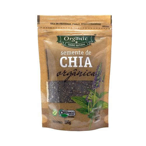 SEMENTE CHIA ORG ORGANIC 200G-PC