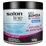 Mascara-de-Cabelo-Salon-Line-SOS-Bomba-Explosao-de-Hidratacao-500-g