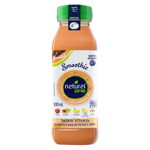 SUCO NAT ONE SMOOTHIE 300ML-REFRD PAPAYA VITAM