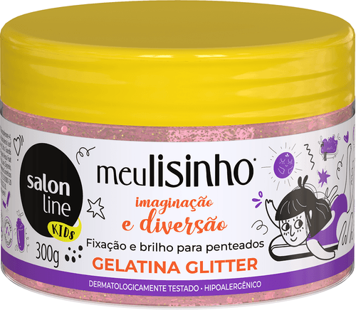 GELAT SALON-L M-LISINHO 300G-PT KIDS GLITTERR