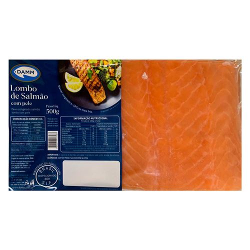 Posta de Salmão Damm Premium Congelado 500g