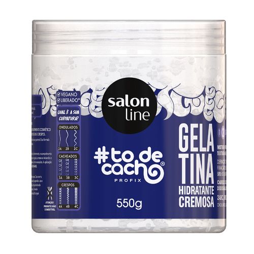 Gelat Cab Salon-L T-Dcacho 550g Hidratante Cremosa