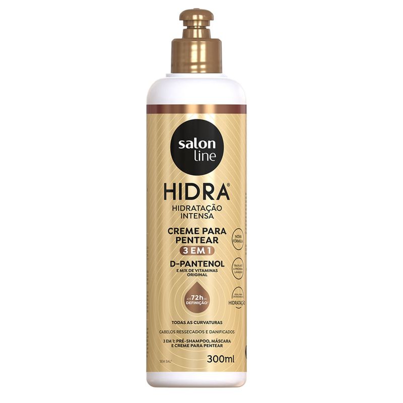 Creme-De-Pentear-Salon-Line-Hidra-3Em1-D-pantenol-300ml