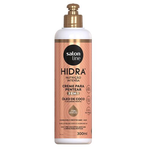 Cr Pent Salon-L Hidra 3em1 300ml Oleo De Coco