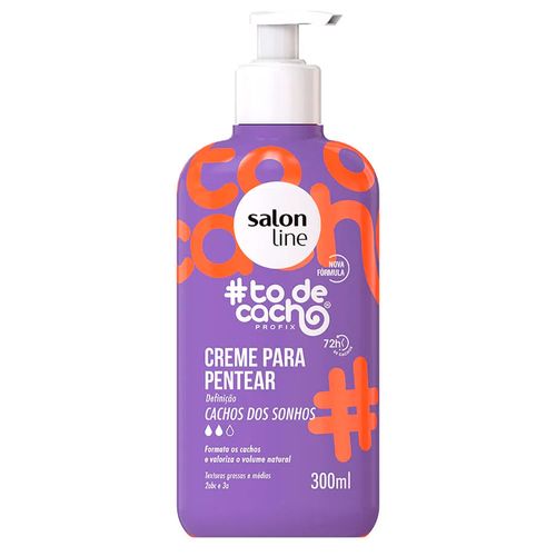 Creme de Pentear Salon Line #Todecacho Cachos dos Sonhos - 300ml