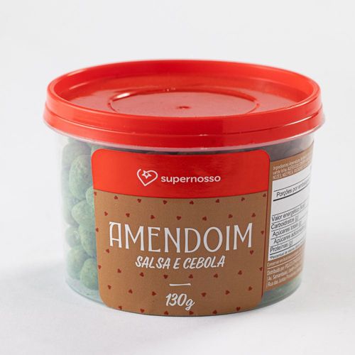 Amendoim Crocante Supernosso Salsa e Cebola 130g