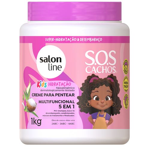 Cr Pent Salon-L Sos 5em1 1kg Kids Hidratacao