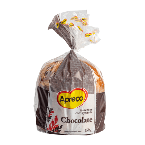 Panetone Gotas de Chocolate Apoio 450g