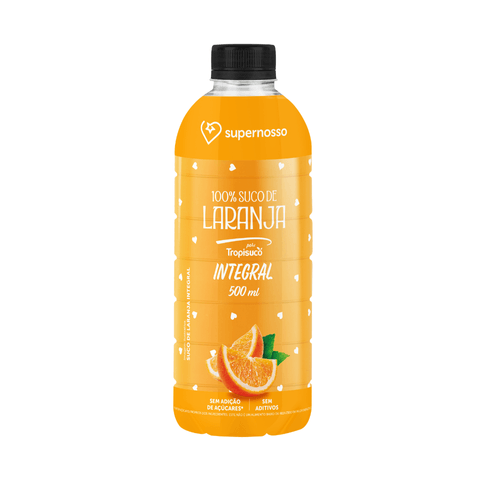 Suco Natural De Laranja Supernosso 500ml