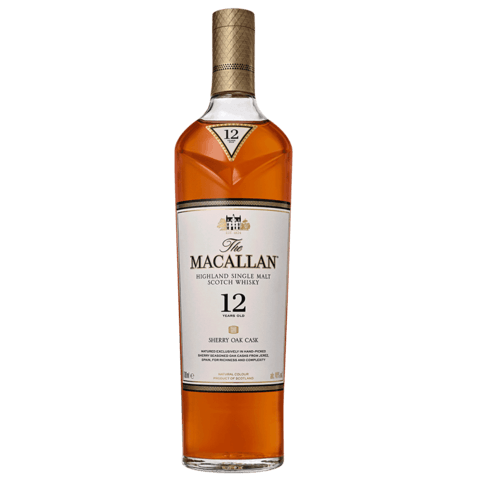 WHISKY MACALLAN SHERRY 12A 700ML-GF OAK