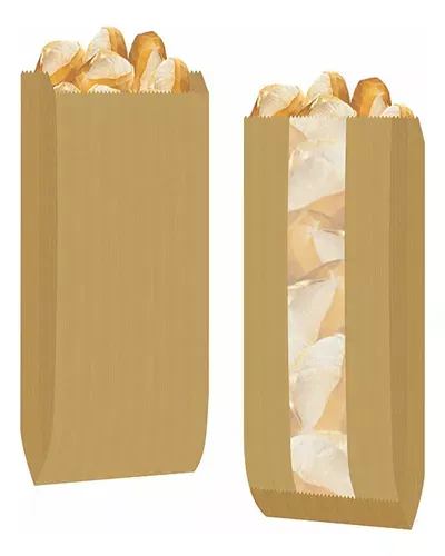 CONS-SACO PAP KRAFT C/VISOR 1000UN 2KG