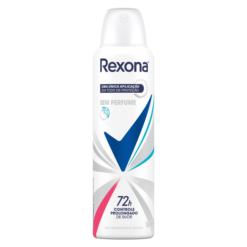 Antitranspirante-Aerossol-sem-Perfume-72h-Rexona-150ml-Spray