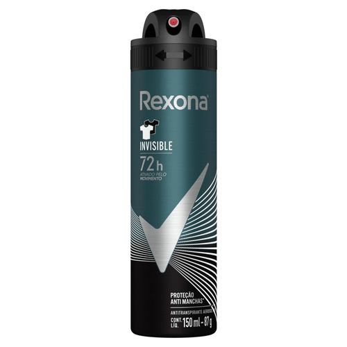 Antitranspirante Rexona Men Invisible 150 ml