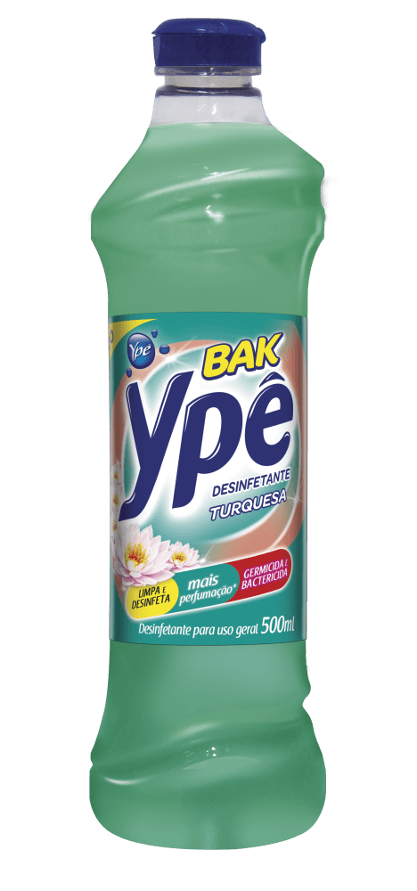 Desinfetante Ypê Bak Turquesa 500ml