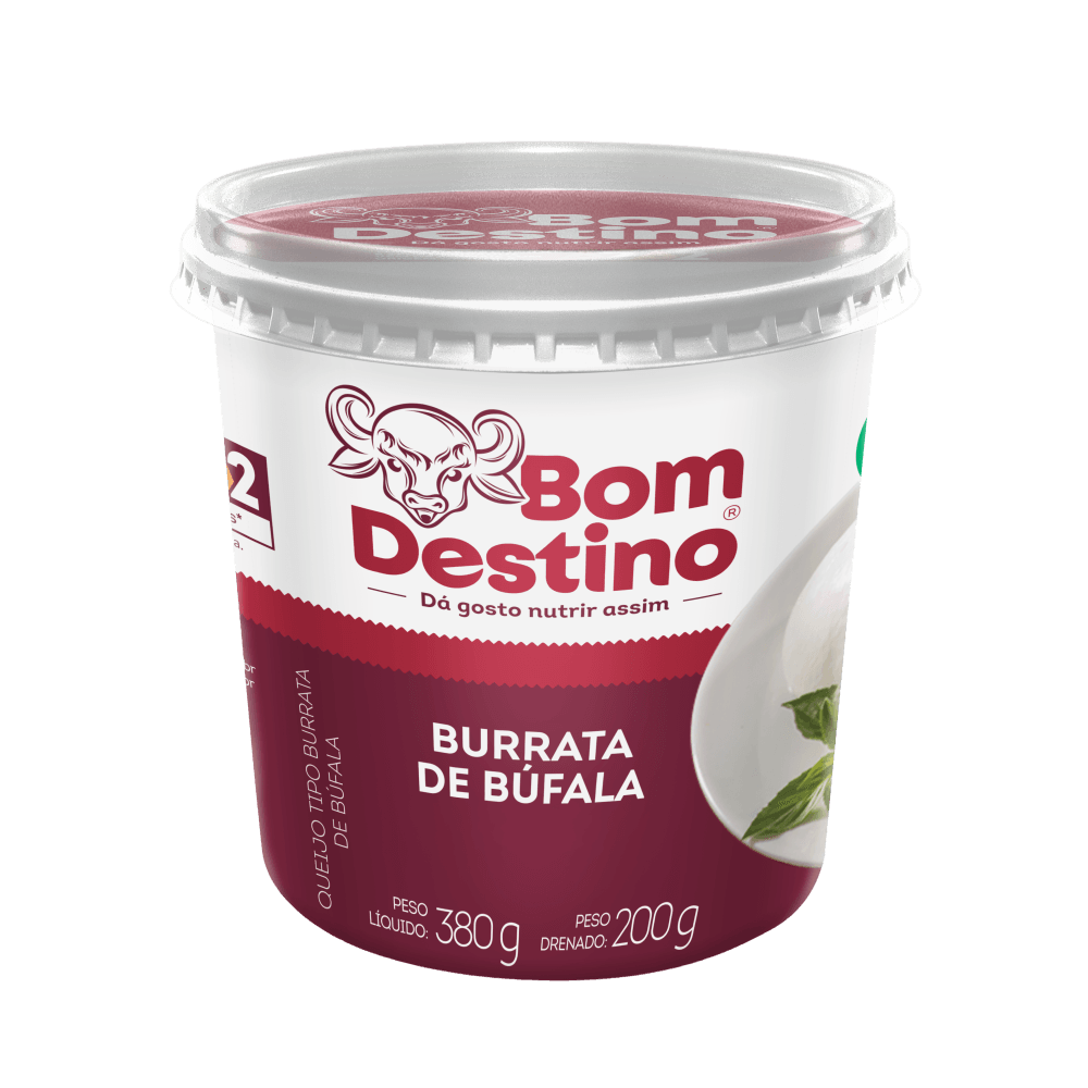 Queijo de Búfala Bom Destino Burrata 200g