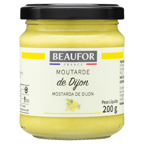 Mostarda Dijon Francesa Beaufor 200g