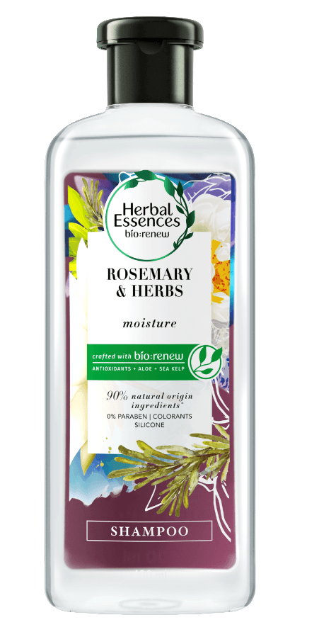 Kit Herbal Essences Bio:Renew Shampoo Alecrim e Ervas 400ml + Condicionador Alecrim e Ervas 400ml + Óleo Capilar 100ml
