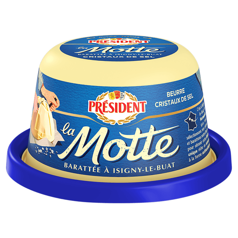 Manteiga-Comum-com-Cristais-de-Sal-President-La-Motte-Pote-250g