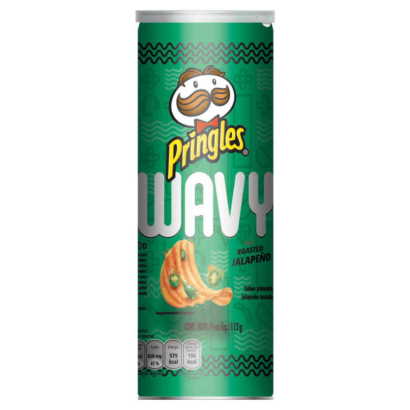 Salgadinho-de-Batata-Pimenta-Jalapeño-Assada-Pringles-Wavy-Tubo-112g