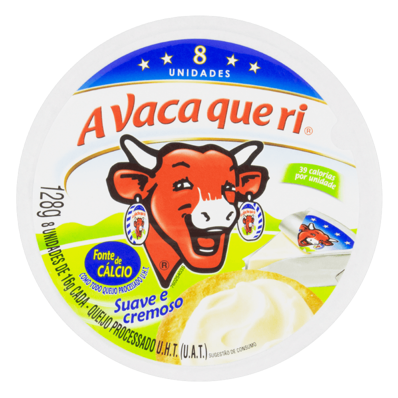 Queijo-Processado-UHT-Suave-e-Cremoso-A-Vaca-que-Ri-128g-8-Unidades-de-16g-Cada