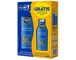 Kit-Protetor-Solar-FPS-50-Nivea-Sun-Protect---Hidrata-200ml-Gratis-Protetor-Solar-FPS-50-100ml