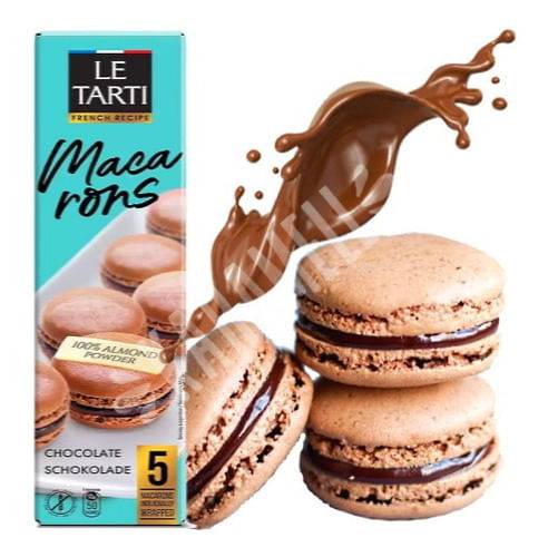 BISC RECH FRAN MACARONS LETARTI 60G -CX CHOC