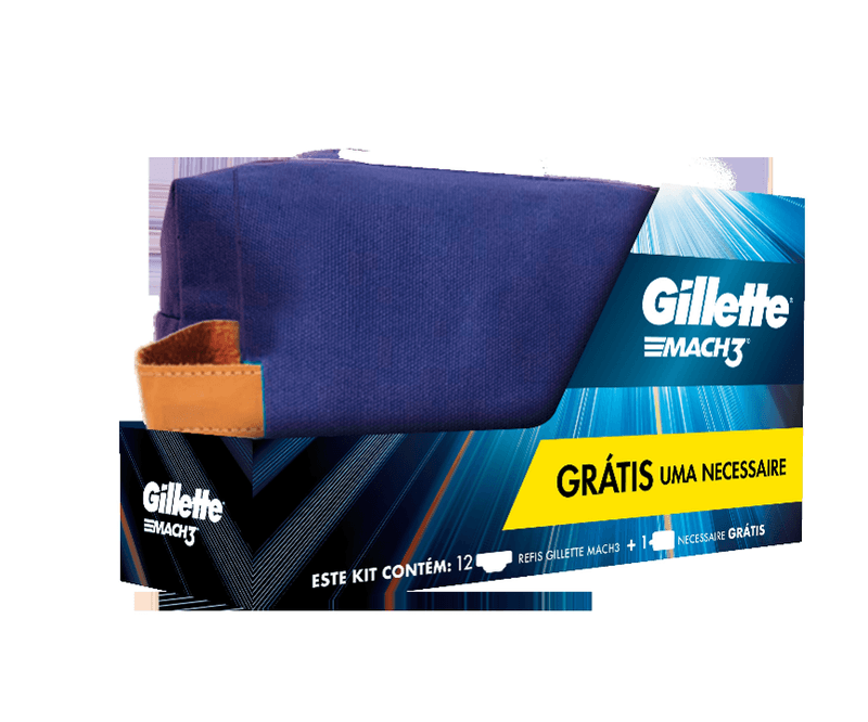 Kit-12-Cargas-de-Aparelho-para-Barbear-Gillette-Mach3-Gratis-Necessaire